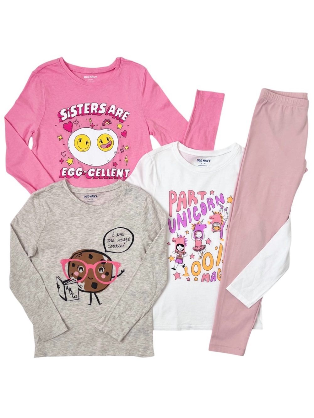 4 pieces Old Navy girls size 6T set